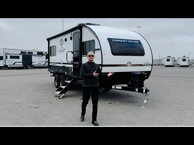 Smallest Travel Trailer With Private Bedroom || New 2025 Forest River RV R Pod RP-204