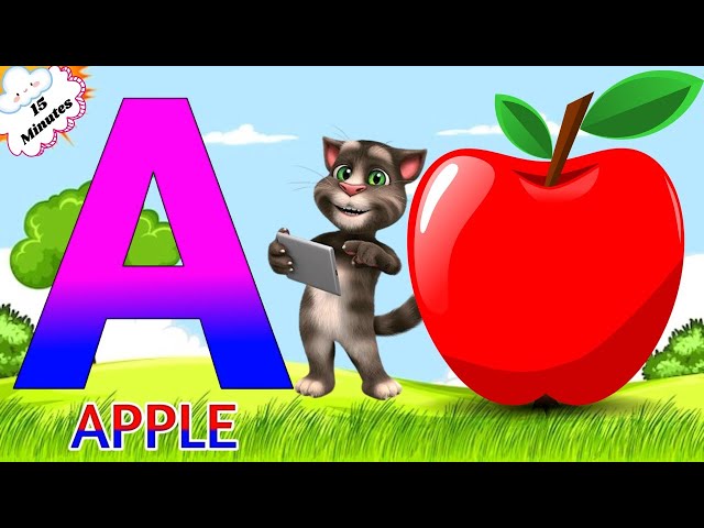 Phonics Song 2 with TWO Words in 3D-A For Airplane - ABC Alphabet Songs with Sounds for Children