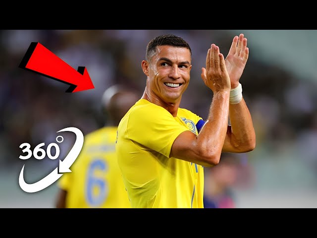 Find Cristiano Ronaldo But it's 360 degree video