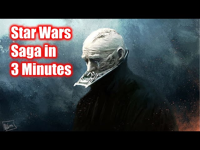 Star Wars Saga in 3 Minutes