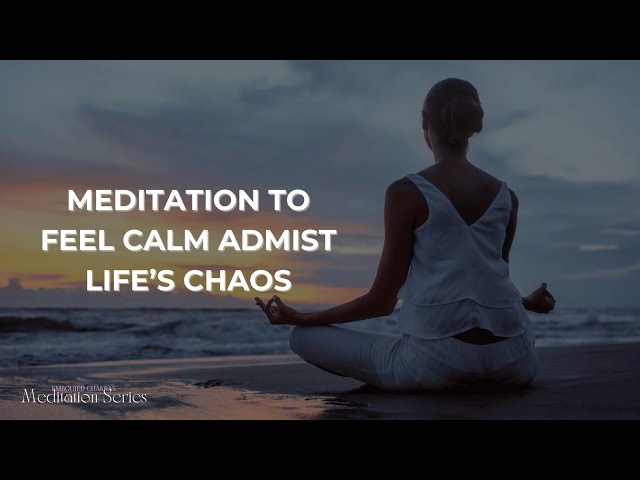 15 Minute Beginner Meditation to Find Inner Peace During World Chaos!