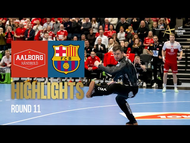 Aalborg Håndbold 🆚 Barça | Round 11 | Machineseeker EHF Champions League 2024/25