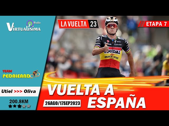 ⭕️🚴‍♂️ Etapa 7 VUELTA A ESPAÑA 2023 en Vivo | ROGLIČ - EVENEPOEL - VINGEGAARD - AYUSO #lavuelta2023