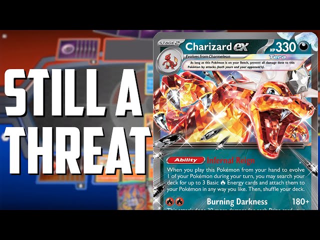 FROM TOP-TIER TO UNDERRATED!? Charizard ex STILL BURNS! - (Pokemon TCG Deck List + Matches)