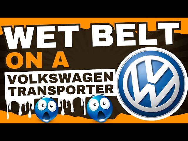 VW Transporter’s SECRET WET BELT FOUND During The Timing Belt Replacement & Full Service