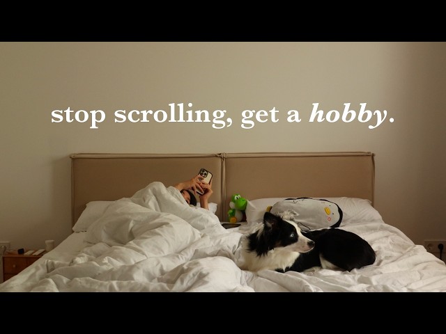 Hobbies to try instead of mindless scrolling (cozy + low-skill) ⁕ ° ⚘