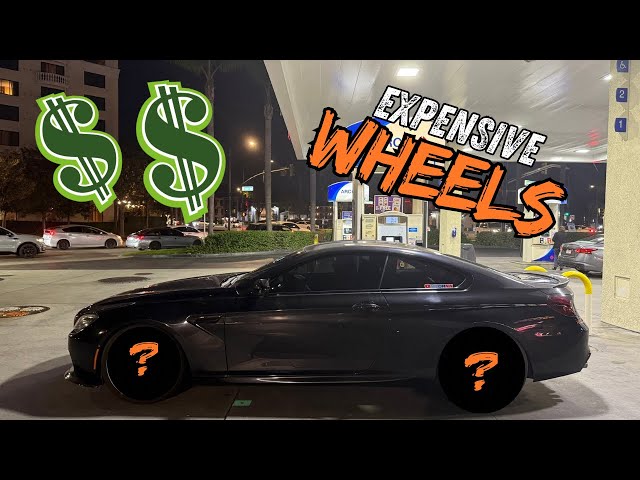 MY BMW M6 GETS WHEELS!