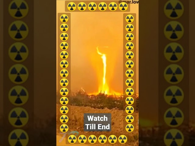 Incridible Fire Tornado | Even Fireworker Can't Do Anything!  "Fire Devil"  Don't Miss It!☣️☣️