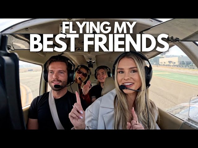 Flying my Friends as a Pilot 👩‍✈