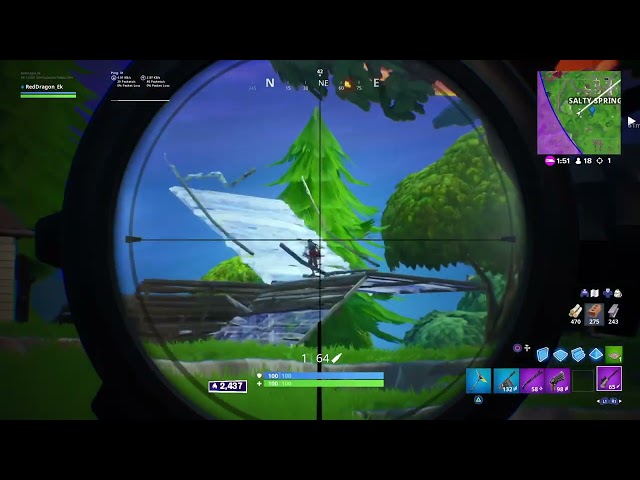 The Perfectly Timed Snipe #Fortnite