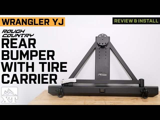 Jeep Wrangler YJ Rough Country Classic Full Width Rear Bumper Review & Install