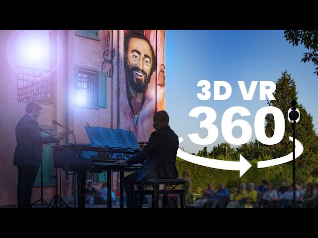 [Digital CorNer] 3D VR 360° Concert at The Luciano Pavarotti Home Museum