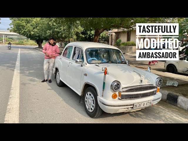 Modified Hindustan Motors Ambassador | Ambassador With Full Interior | Ambassador Test Drive