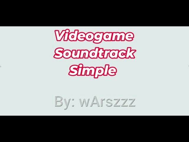 Simple videogame Soundtrack #soundtrack #minecraft