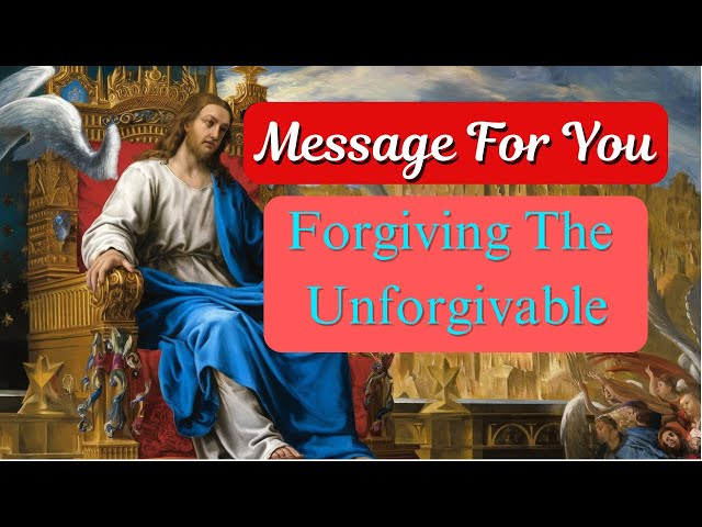 Forgiving the Unforgivable: A Journey to Healing and Freedom in Christ ✝