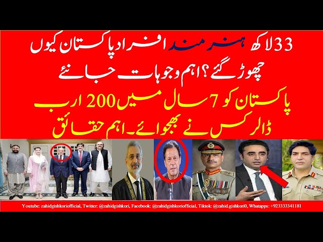 Exclusive: Over 3.3mn Pakistanis left the country| Thousands put in jails abroad| Mystery of 200bn?