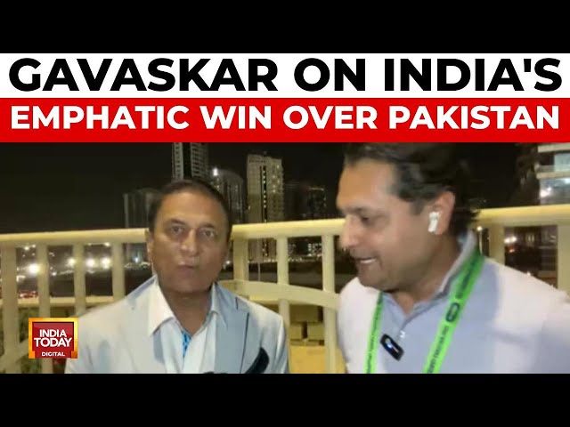 India Dominates Pakistan in Champions Trophy Match, Virat Kohli Shines | Sunil Gavaskar Exclusive