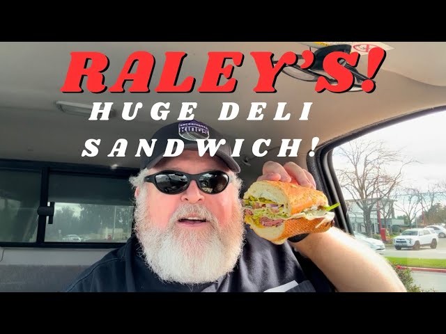 Raley's Deli Sandwich! = Huge & Good Price! @RaleysFamilyOfStores #sandwich #foodreview  #foodvlog