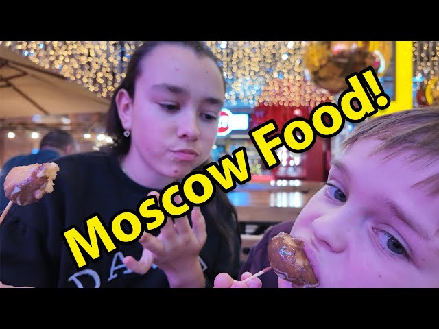 Kids Explore Moscow’s Massive Food Court: Depo!