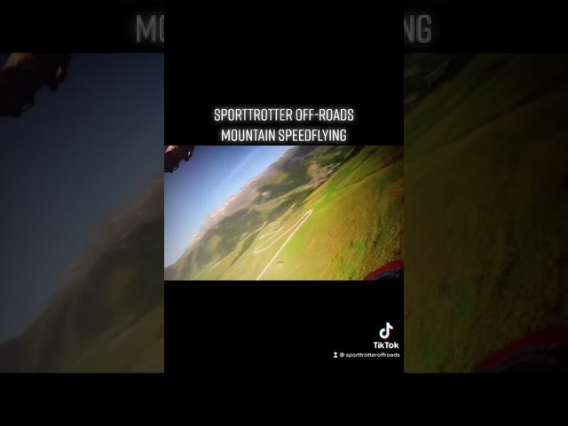 SPORTTROTTER OFF-ROADS (Mountain Speedflying)