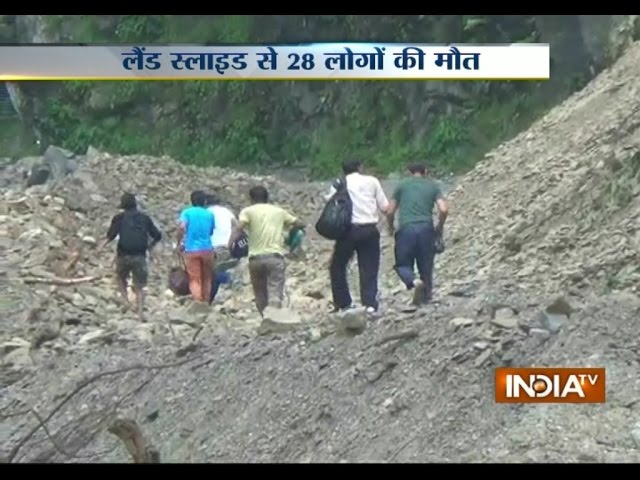 28 killed in Darjeeling landslips | India Tv