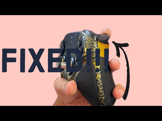 How to fix the trigger button on Victrix Pro BFG Ps5 controller