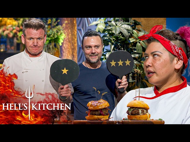 The Sliders Get Rated by Chef Ramsay & David Myers | Hell's Kitchen