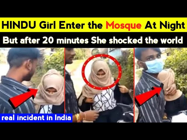 WHAT HAPPENED WITH THE HINDU GIRL IN MOSQUE - Miracle of ALLAH - Heartbeats for ALLAH