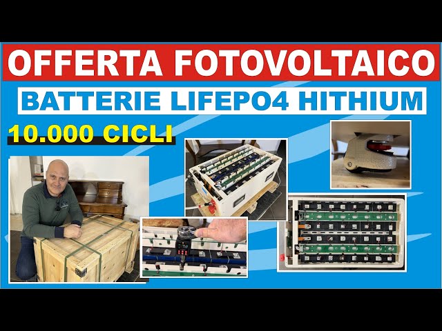 OFFERTA BATTERIE LIFEPO4 #fotovoltaico #faidate #lifepo4