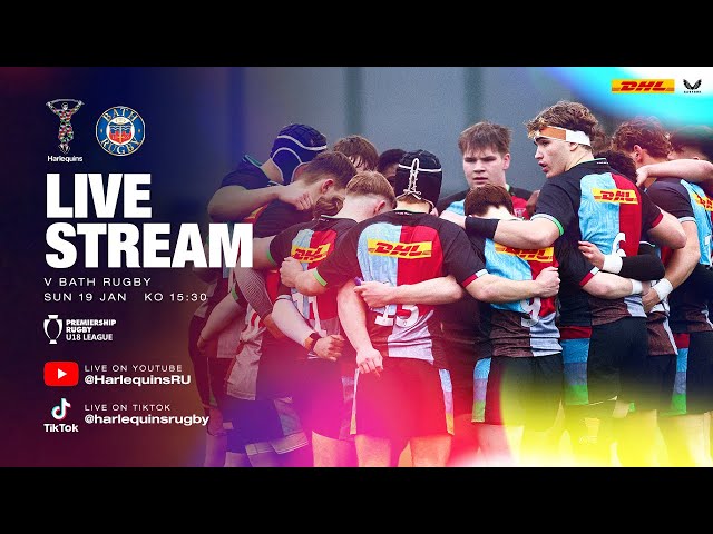 Live Academy Rugby - Harlequins U18 v Bath Rugby U18