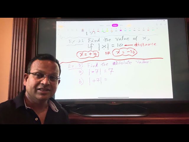 Absolute Value & Integers by Hari Shetty