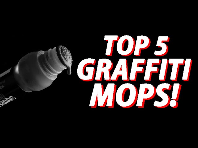 The Top 5 BEST GRAFFITI MOPS That I have Ever Used!