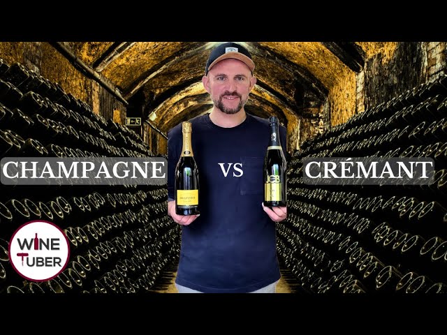 Champagne vs Crémant. What is the difference between Champagne and Crémant?