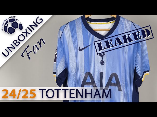 Tottenham Hotspur Away Jersey 24/25 Leaked Romero (JJSport) Fan Version Unboxing Review