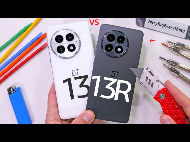 OnePlus 13 vs 13r Durability Test! - One is not like the other...