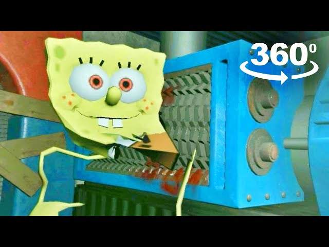 360 Video | SpongeBob In Poppy Playtime Chapter 3