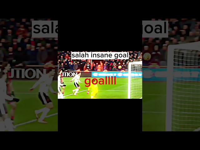 Salah the goal mesin✅#football#soccer#shorts