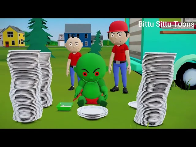 Bittu Sittu Gadi Wala Cartoon