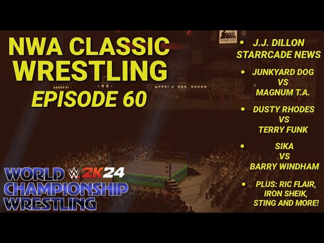 NWA Classic Wrestling: Episode 60 (WWE 2K24)