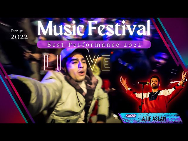 Amazing Live Music Festival that you don't want to miss! | Atif Aslam in Packages Mall | Vlog! 👨‍🎤🎵