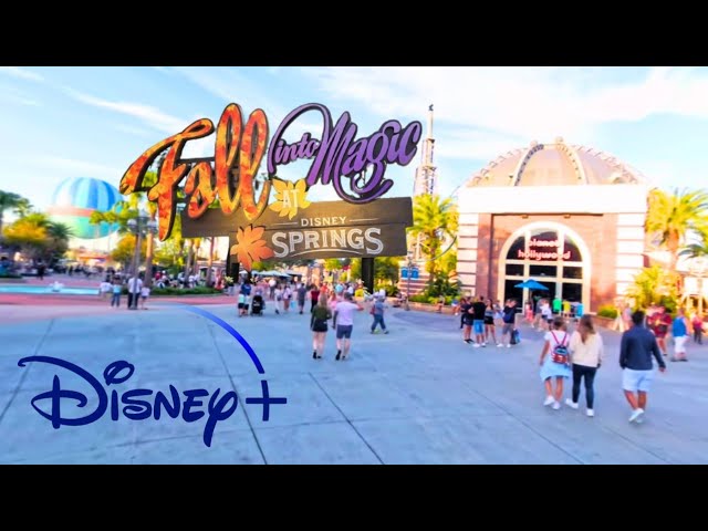 Fall into Magic at Disney Springs | 360° Halloween Walkthrough