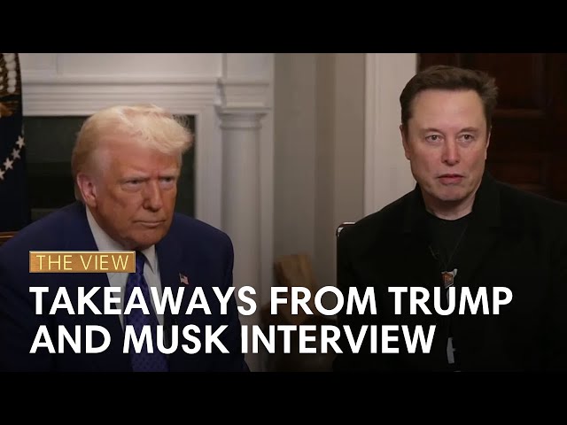 Trump And Musk Defend DOGE Cuts