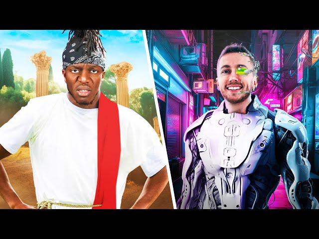 SIDEMEN $100,000 ANCIENT VS FUTURISTIC HOLIDAY