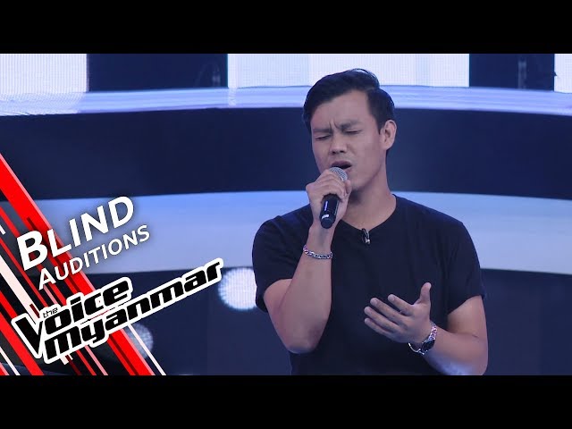 Paul Austin - When We Were Young (Adele) | Blind Audition - The Voice Myanmar 2019