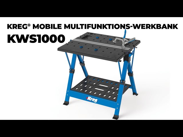 KREG Mobile Multifunktions-Werkbank | KWS1000 | Kreg Europe