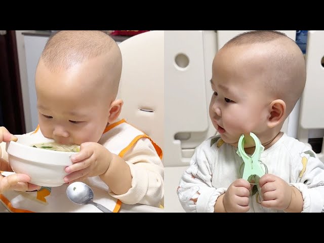 Dry rice children have been online# twins daily# not picky eaters