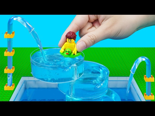 Building LEGO Competition: How to build Water Fountain???