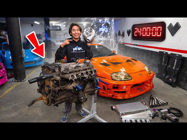 We modified the SUPRA from Fast and Furious in 24 HOURS | Kenyi Nakamura