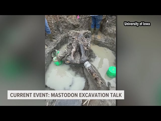 Archaeologist to share details of rare Mastodon discovery in Iowa