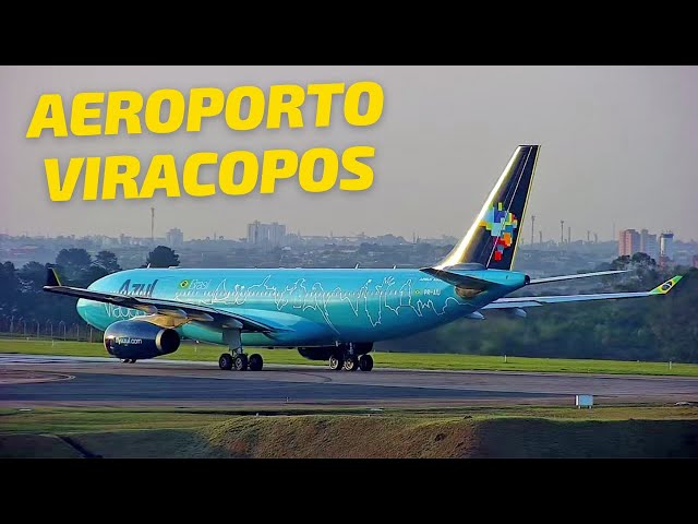 SBKP LIVE - VCP AIRPORT - AEROPORTO INTERNACIONAL DE VIRACOPOS CAMPINAS -  Fonia @Eduardo Cavallini​